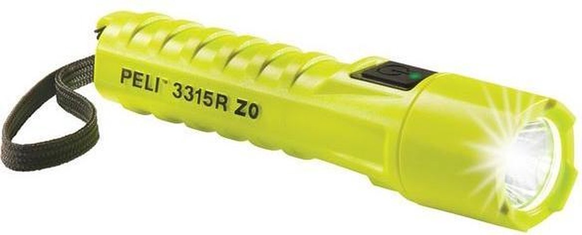 Peli 3315RZ0  - RA LED Zone 0 Oplaadbare Zaklamp Haaks Geel