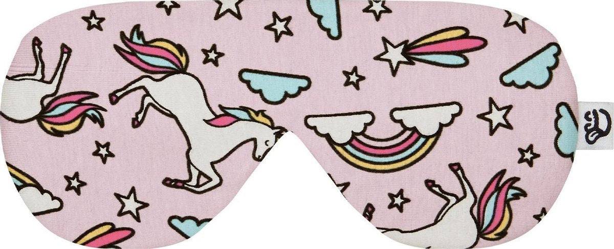 Good Mood Vrolijk Slaapmasker - Regenboog Unicorn