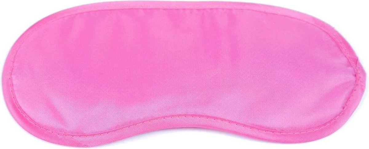 Bossoftoys - Satijnen liefdesmasker - Fetish Power - Kinky Masker - Roze - Kleurverpakking - 61-00025