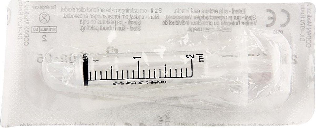 Cchobby Spuitje 2 Ml Transparant