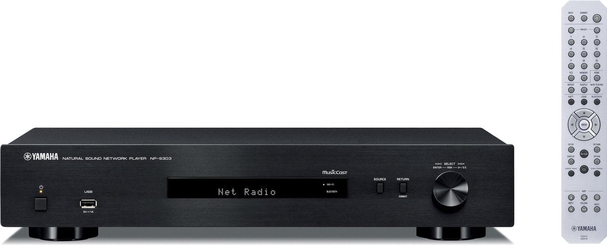 Yamaha NP-S303 Netwerk Receiver - Zwart