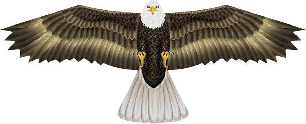 Amerikaanse zeearend roofvogel vlieger 112 x 50 cm