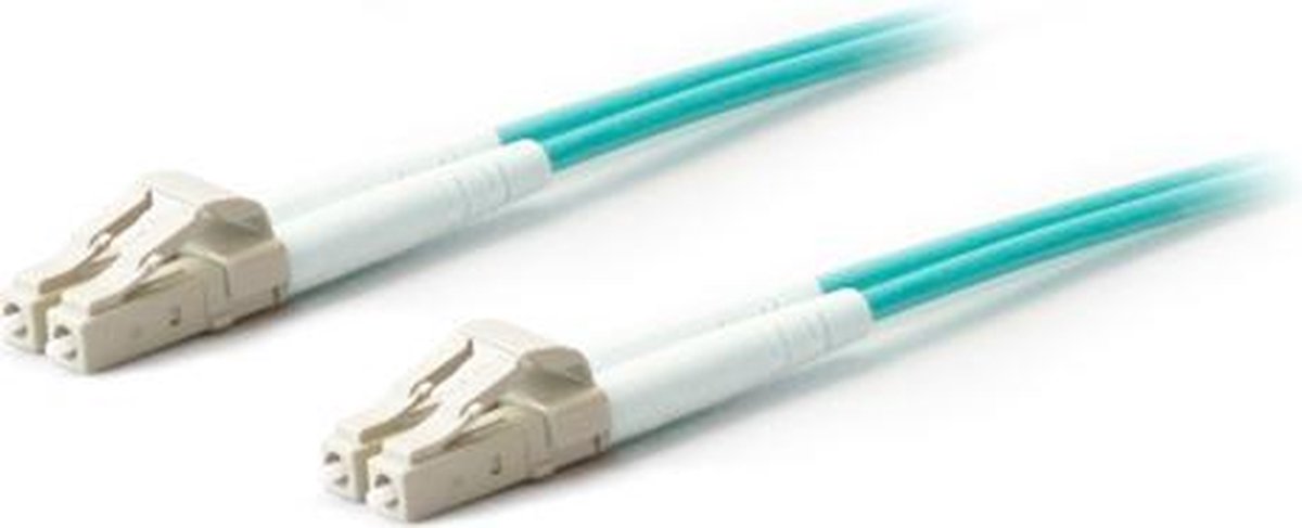 C2G 85556 Glasvezel kabel 20 m OFNR LC Turkoois