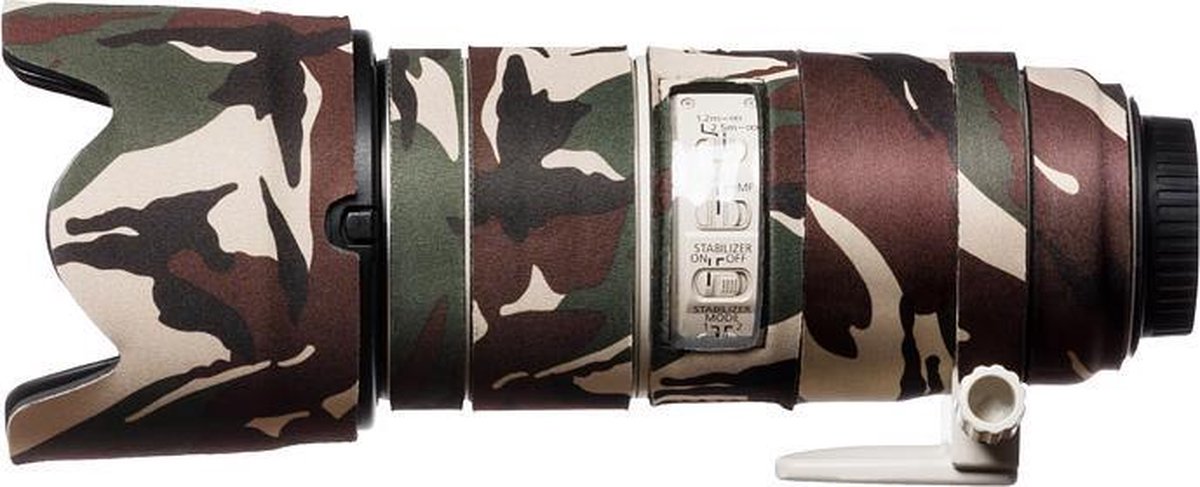 easyCover Lens Oak for Canon EF 70-200mm f/2.8L IS II / III USM Green Camouflage