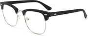 Computer Bril - Anti Blauwlicht Beeldscherm Filter Bril - Bluelight bril - Blauw licht leesbril - Game bril - Zwart/Goud - Blue light glasses - Blue light bril