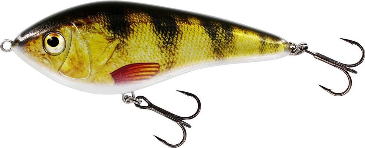 Westin Swim Glidebait - Low Floating - Real Perch - 10cm - 31g - Rood