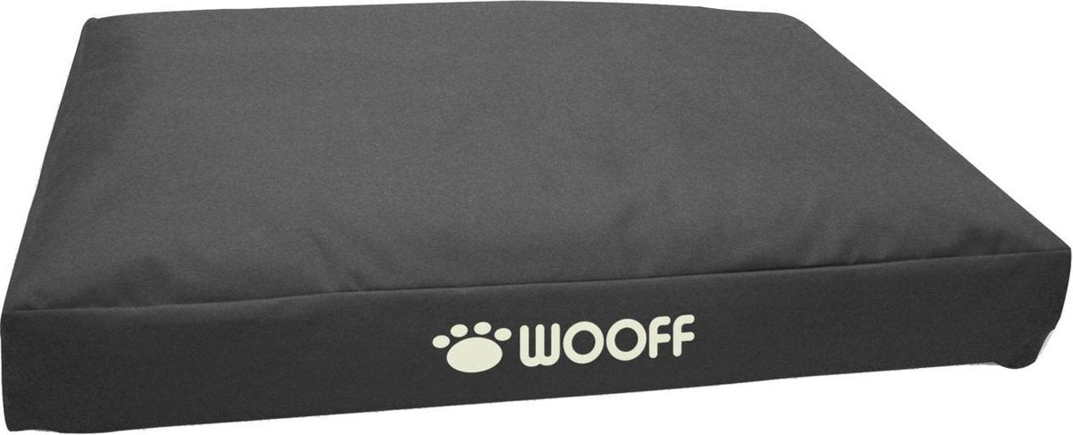 Wooff Matras Korrelkussen Magnet - Hondenkussen - Donkergrijs - 110 x 70 x 15 cm