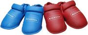 Voetbeschermers voor karate Arawaza | WKF | blauw & rood - Product Kleur: Blauw / Product Maat: XL