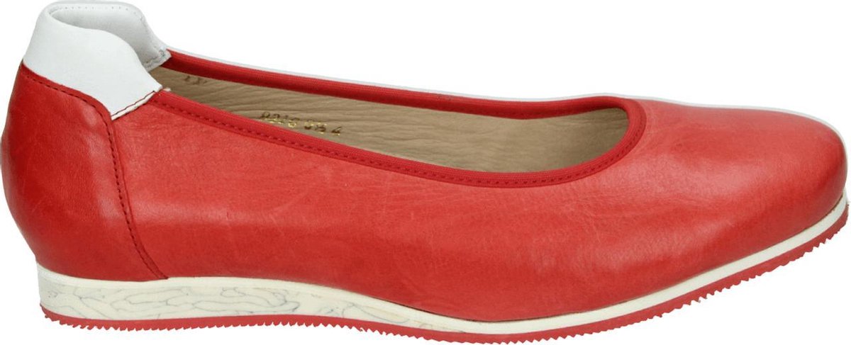 Verhulst 8310A-60-105 G - Volwassenen Ballerinaschoenen - Kleur: Rood - Maat: 42