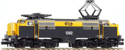 PIKO 40461 N-Electrische locomotief 1202 geel / grijs van de  NS tijdperk IV Analoog
