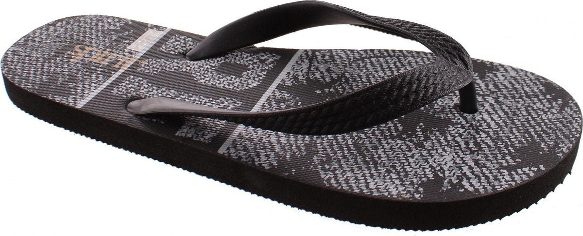 Vdm Teenslippers Surf Heren Zwart Maat 40