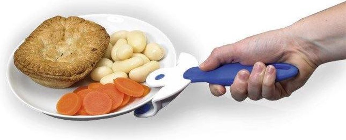 Vitility Dinerbord Bordhandgreep - 19.5 x 9.5 x 3.5 cm - Blauw