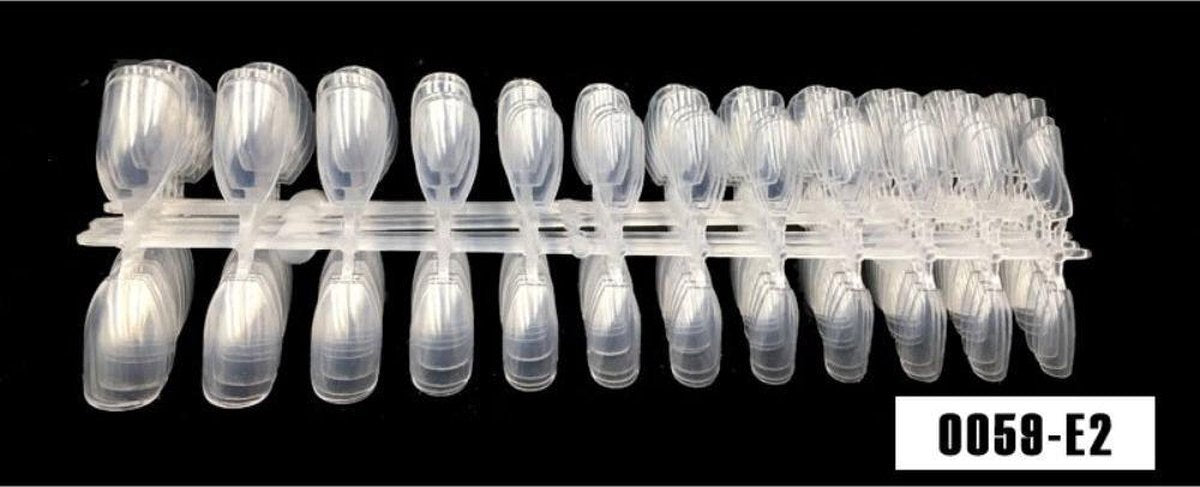 120 Stuks Nepnagels Glans | Clear | Nagels | Cosmetica Accessoires