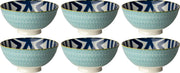 Schaaltje Ø 10cm Triangle - set 6 stuks