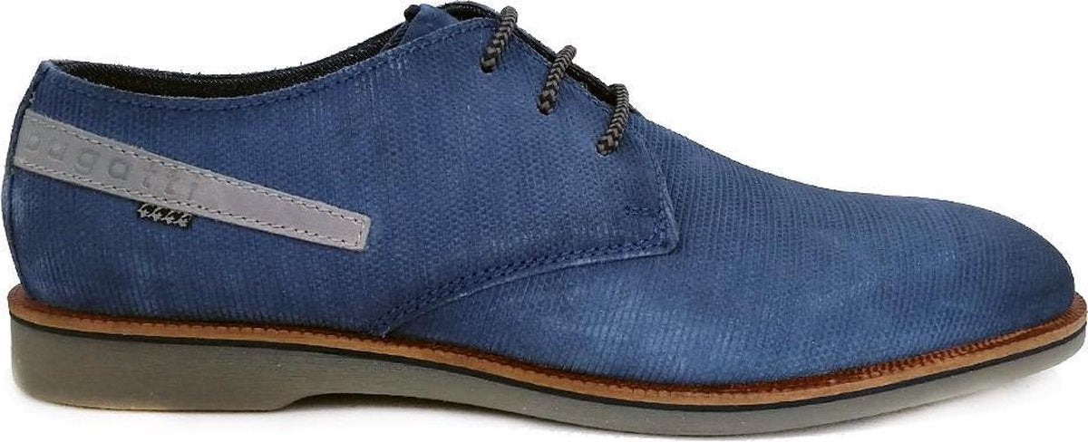 Bugatti Melchiore veterschoenen blauw - Maat 46