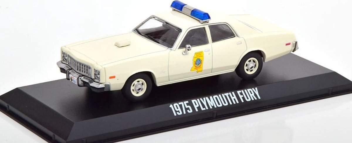 Plymouth Fury Smokey & Bandit 1975 Beige 1-43  Greenlight Collectibles
