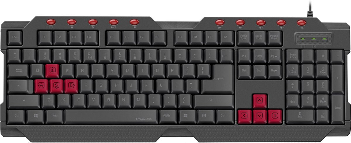 Speedlink FERUS - Gaming Toetsenbord - UK Layout