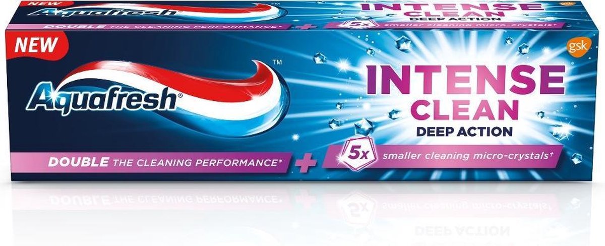 Aquafresh - Intense Clean Toothpaste Toothpaste Deep Action 75Ml