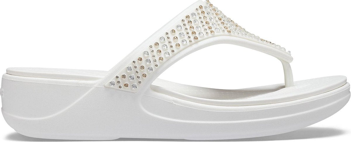 Crocs Slippers - Maat 36/37 - Vrouwen - wit