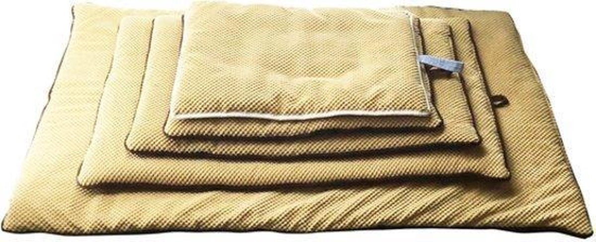 RelaxPets - Honden en katten mand - Kussen - Cozytime Teflon mat - Duurzaam - Beige - Waterproof -  55X40x14CM