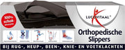 Lucovitaal Orthopedische slippers zwart 35-36
