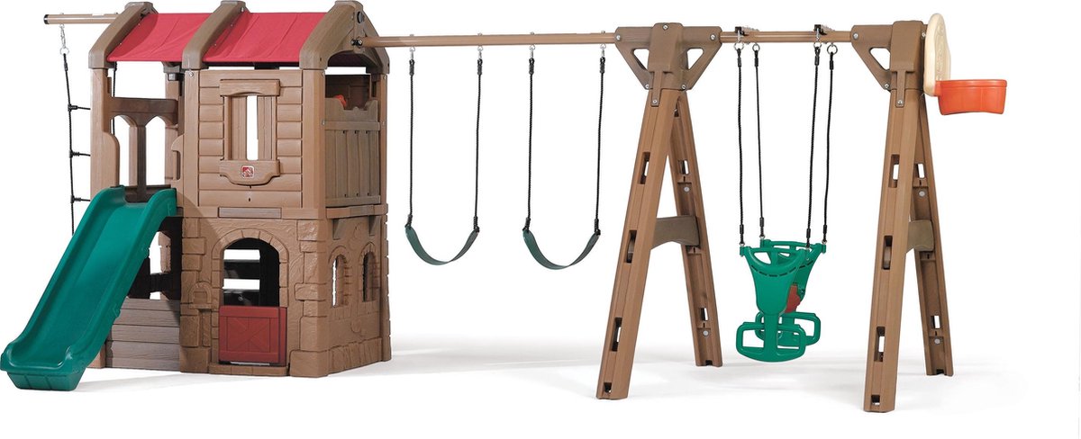 Step2 Naturally Playful Adventure Lodge Play Center w/Glider