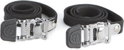 Mirage Pedaalriemen 45 Cm Zwart 2 Stuks