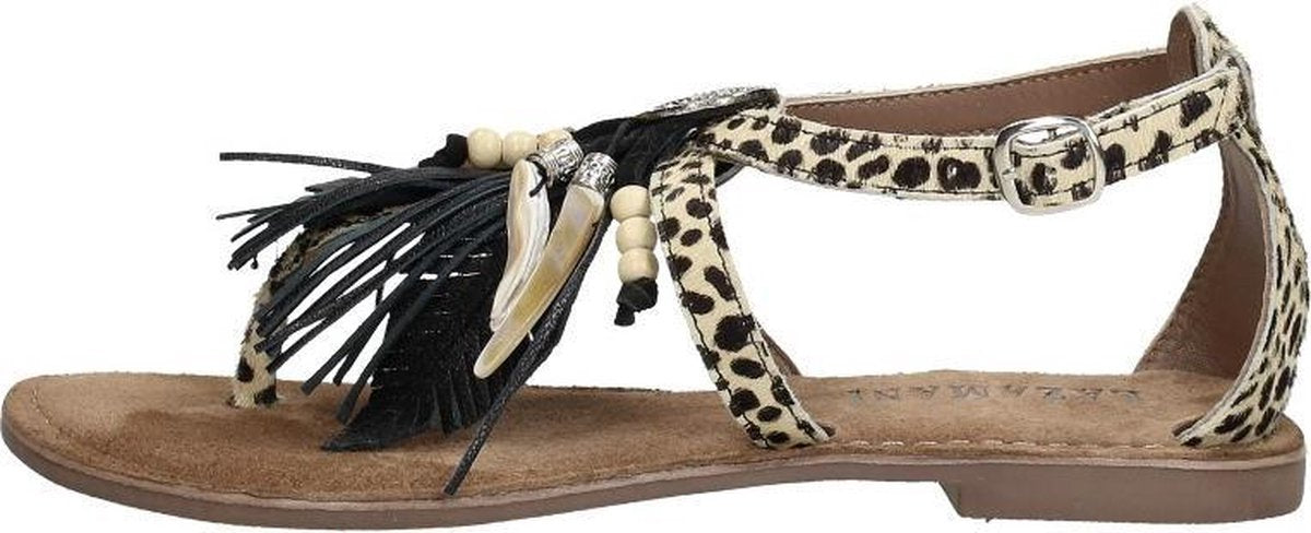 Lazamani Sandalen beige - Maat 40