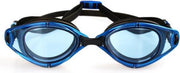 Professionele zwembril voor Volwassenen Improducts® huismerk - zwart/blauw lens blauw