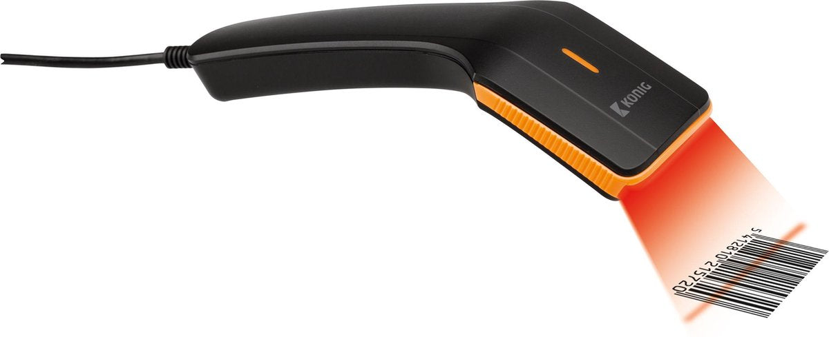 K\xf6nig CSBARSCAN10 Streepjescodescanner USB