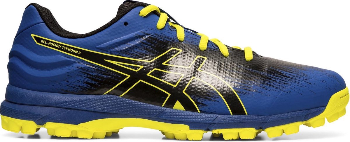 Asics Gel Hockey Typhoon 3 Hockeyschoenen - Outdoor schoenen  - blauw - 41.5