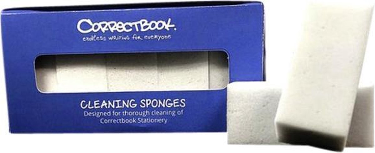 Schoonmaaksponsjes Correctbook doos à 5 stuks