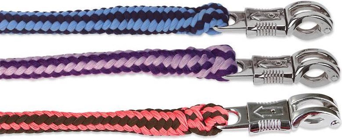 Kerbl Halstertouw Hippo Paniekhaak Blauw