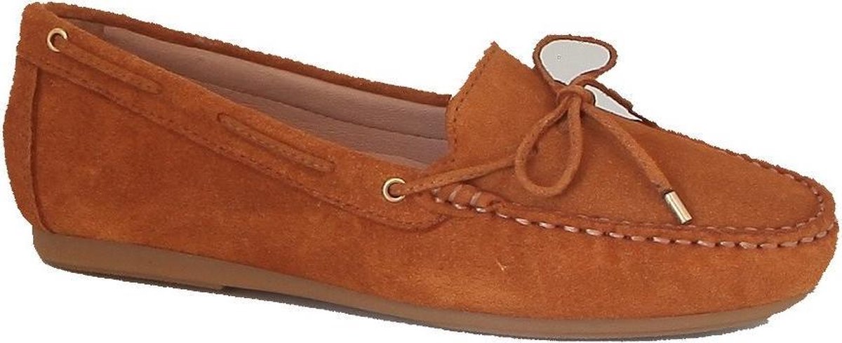 Giulia Mocassins cognac - Maat 38