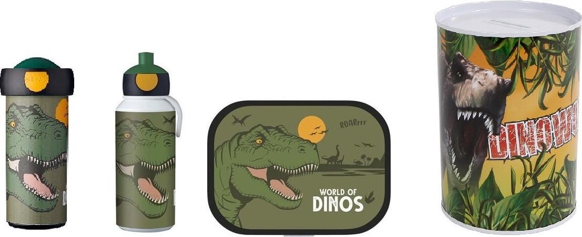 DINO Lunchset 3 dlg + Spaarpot