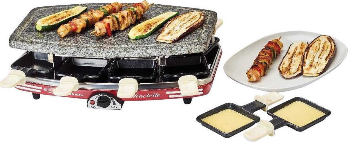 Ariete Raclette 8 - Steengrill - 8 Personen