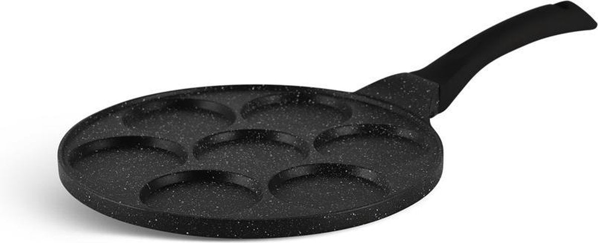 Edënbërg Stonetec Line - Pannenkoekenpan - Keramische/Marmeren Coating - 26 cm - 7 kops