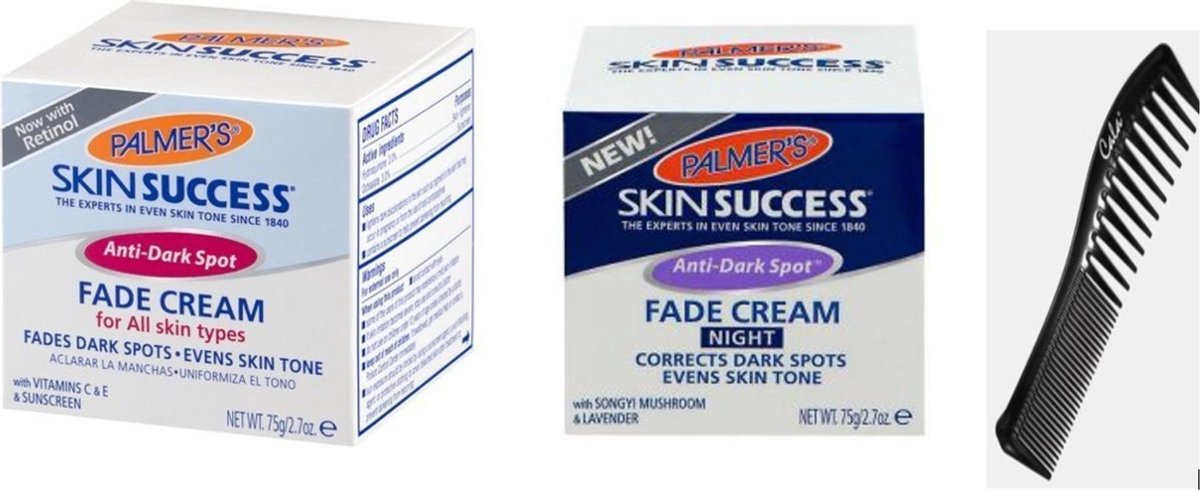 Palmer's  Skin Success Day and Night Set+ Gratis Hair Comb
