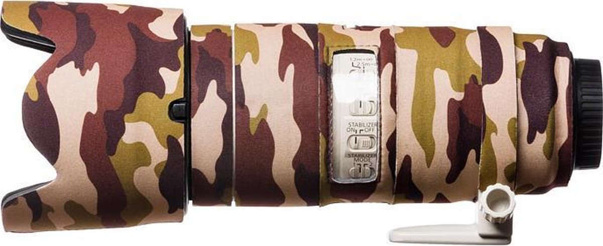 easyCover Lens Oak for Canon EF 70-200mm f/2.8L IS II / III USM Brown Camouflage
