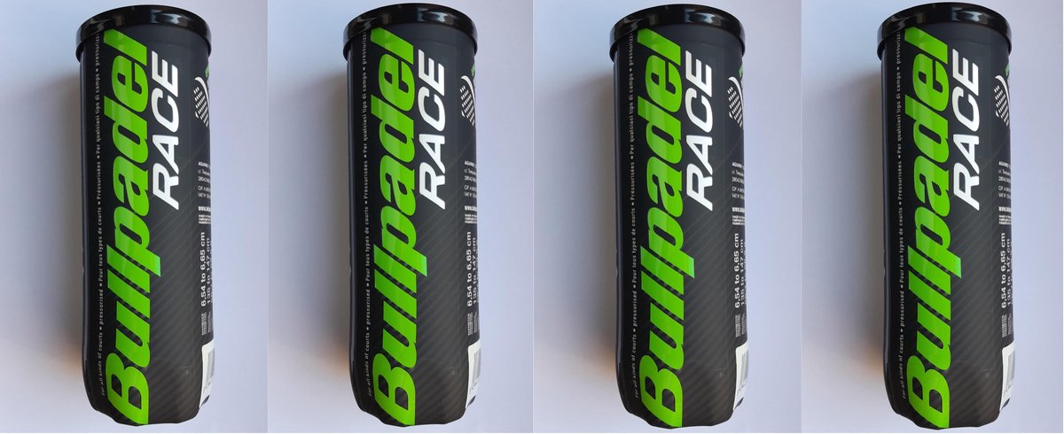 Bullpadel Race padel ballen - 4 tubes (4*3)