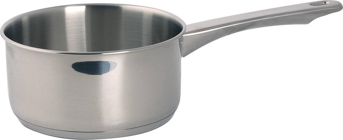 Mammoet Steelpan Villa 16 cm 1.6 l Zilver Roestvrijstaal