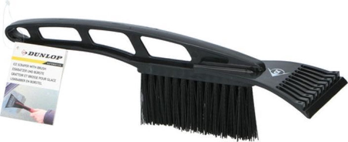 Dunlop Ijskrabber Met Borstel 10 X 31 Cm Zwart