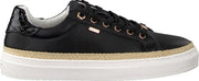 Mexx Cis Lage sneakers - Dames - Zwart - Maat 37