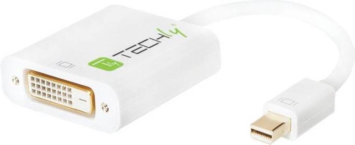 Techly 0.15m Mini DisplayPort 1.2 - DVI-D M/F 0