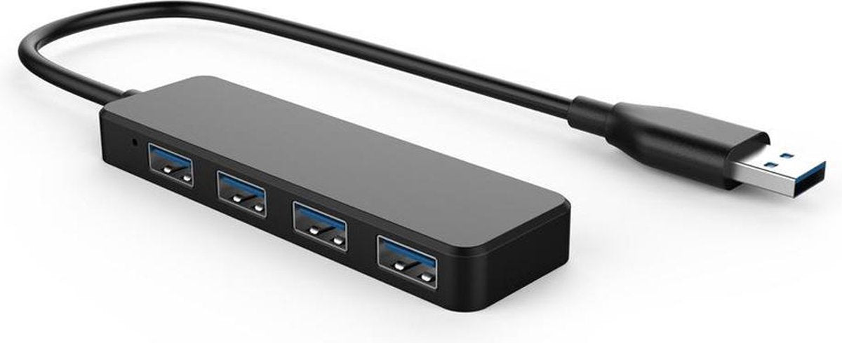 NÖRDIC USB-HUB1  USB HUB naar 4-poort 3.1 GEN hub 30 cm kabel