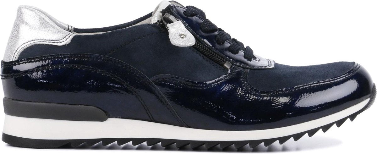Waldlaufer Vrouwen Sneakers 370013 - Blauw - Maat 38