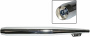 DMP Uitlaat compleet modelstandaard 28mm mv50 chroom