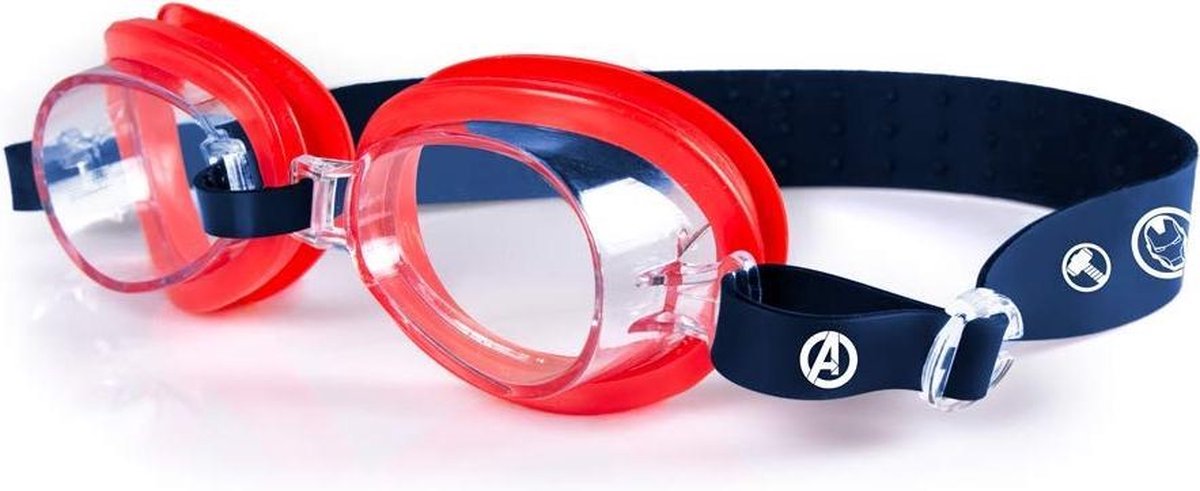 Disney Zwembril Avengers Junior Blauw/rood One-size