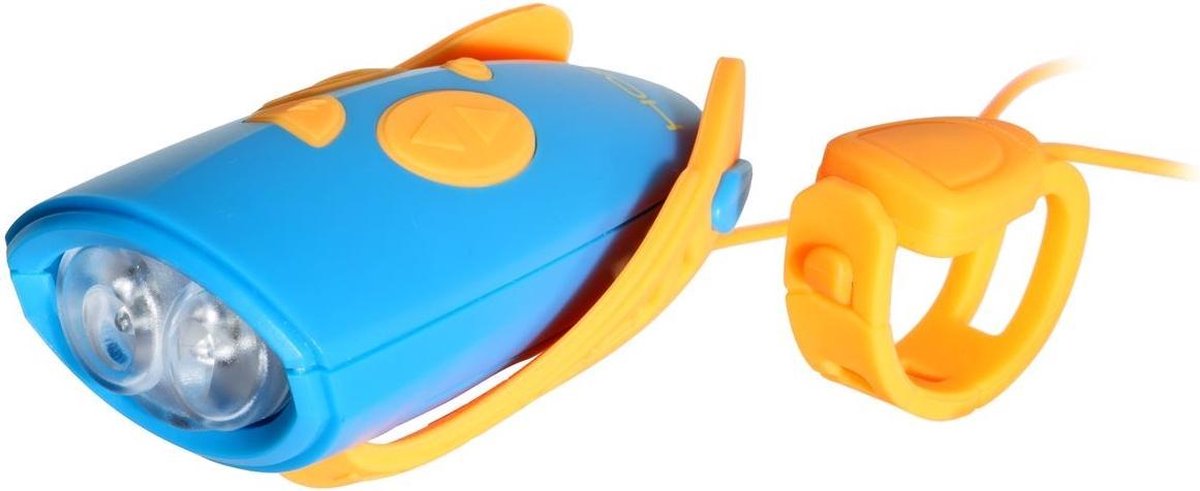 Mini Hornit - Fietsbel - Blauw/Oranje