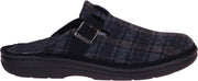 Berkemann Grijs-Zwarte Pantoffel